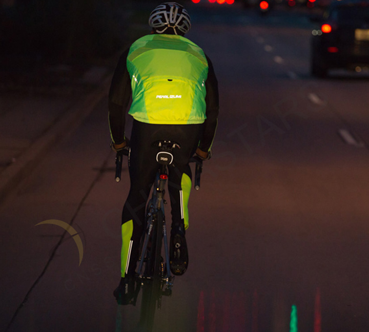 Riding safer with your reflective vest
